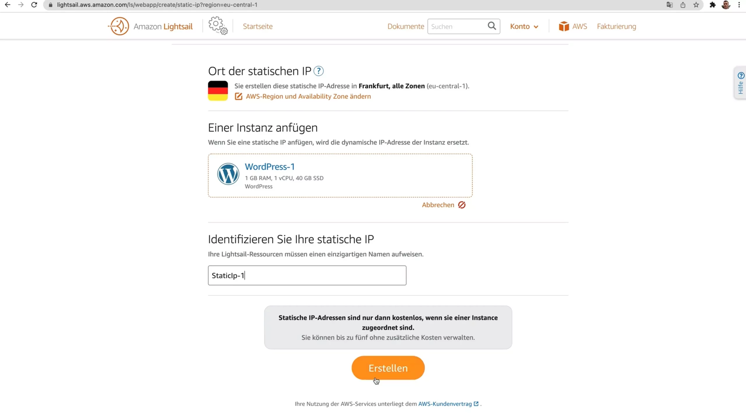 Statische-IP-Lightsail-mit-Instanz-verknuepfen