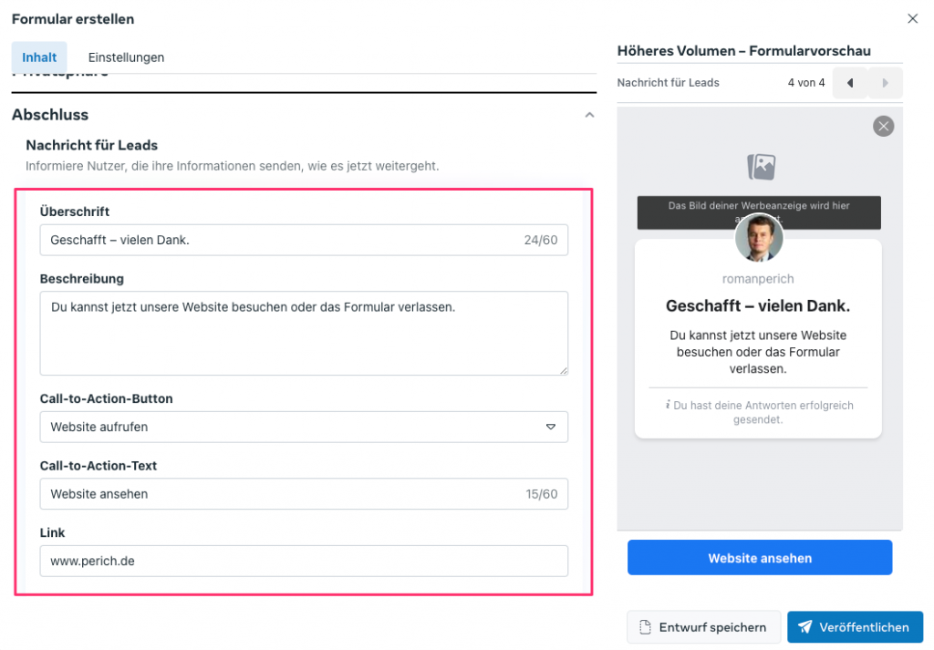 007-Meta-Instanform-Abschluss-Danke-webseite-aufrufen