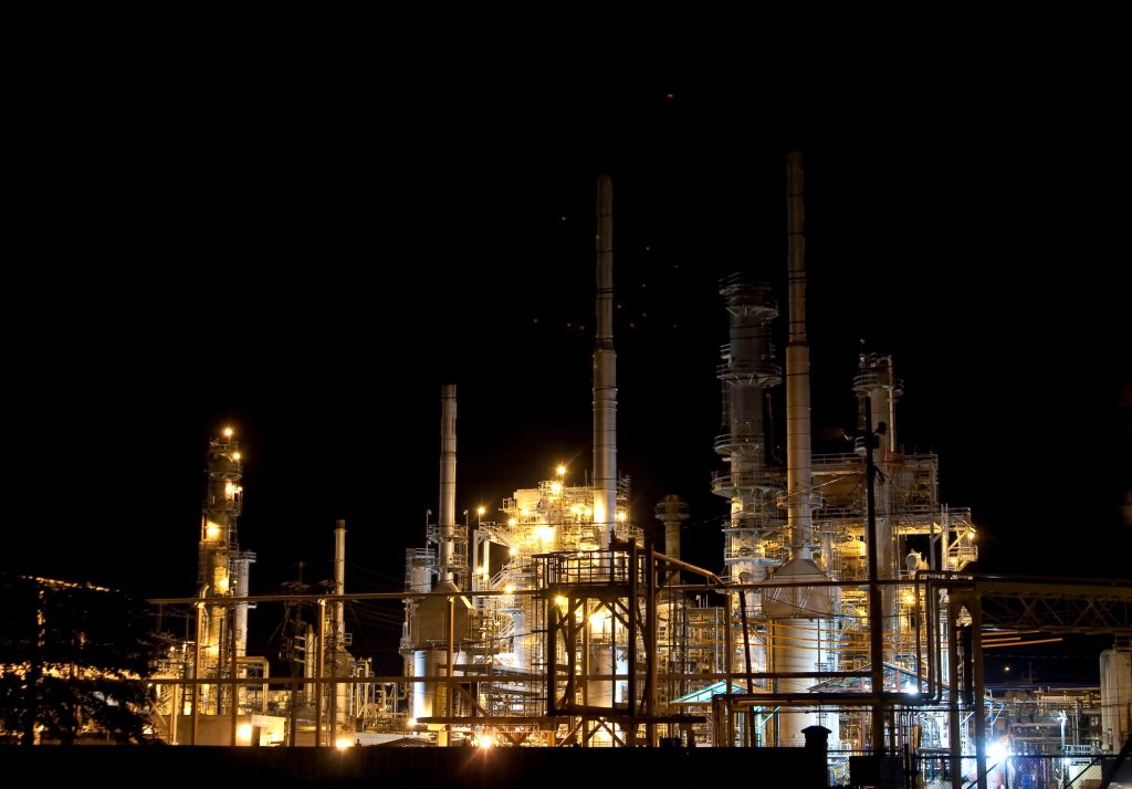 oil refinery
